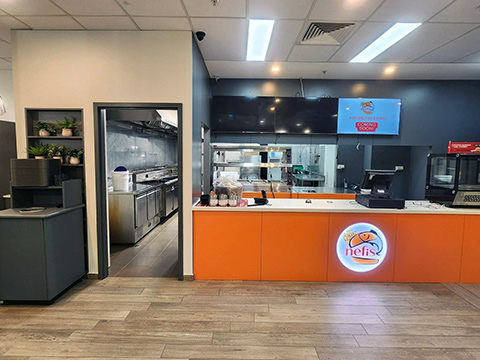 Nefis Fish Chips shop fitout