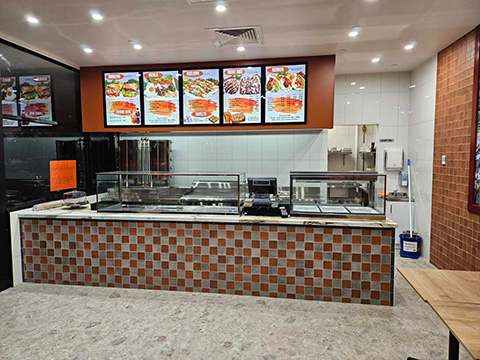Warwick Kebab House shop fitout