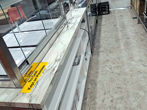 Warwick Kebab House shop fitout