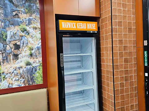 Warwick Kebab House shop fitout