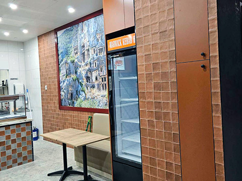 Warwick Kebab House shop fitout