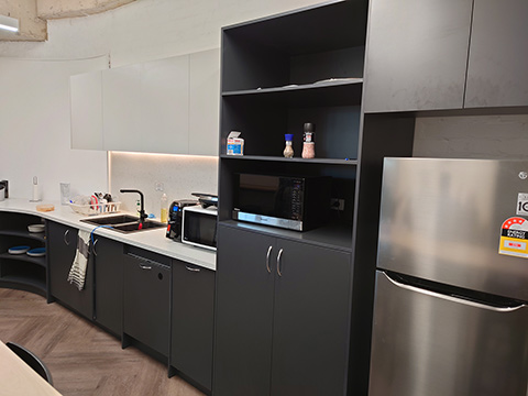 office kitchen cabinet