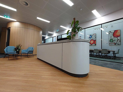 office reception desk